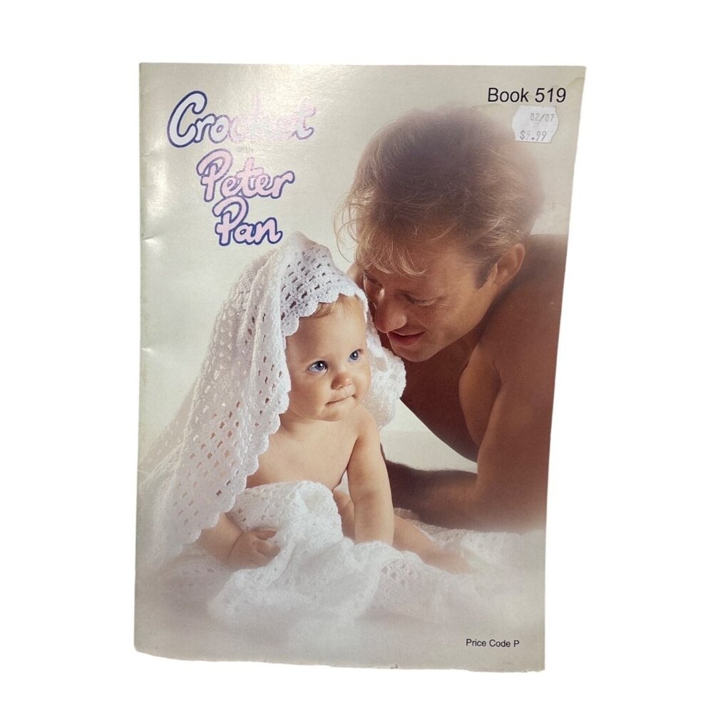 Share Crochet Baby Pattern Booklet Peter Pan Shawl Christening Robe Cardigan Afg